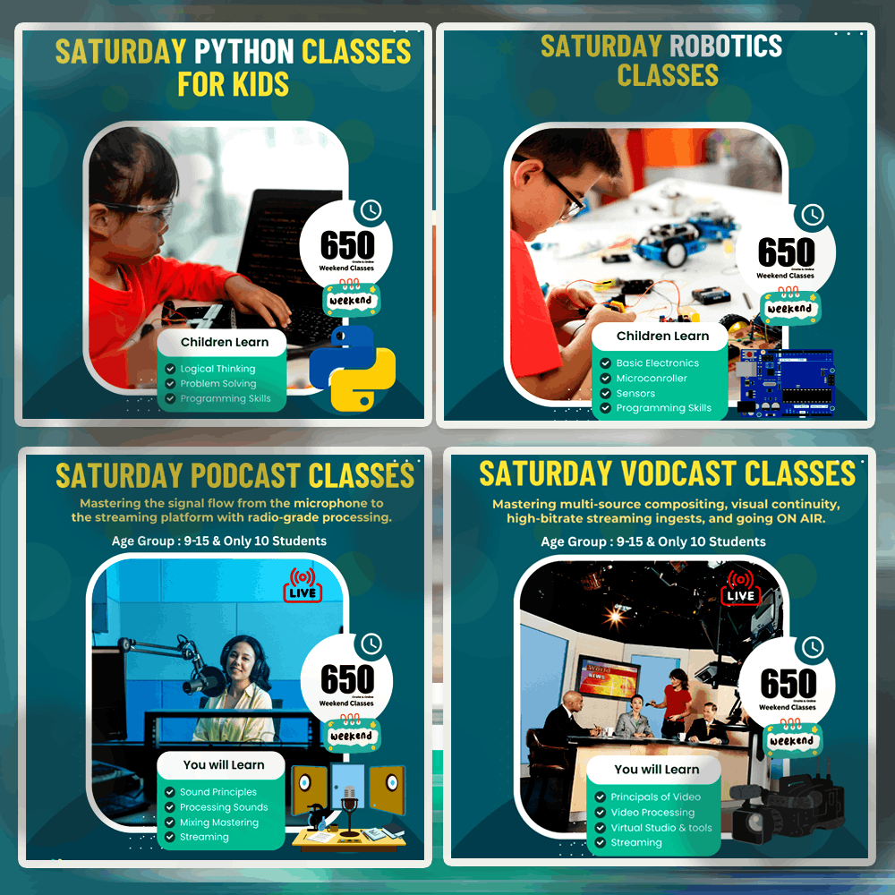 🚀 Saturday Classes Now Open