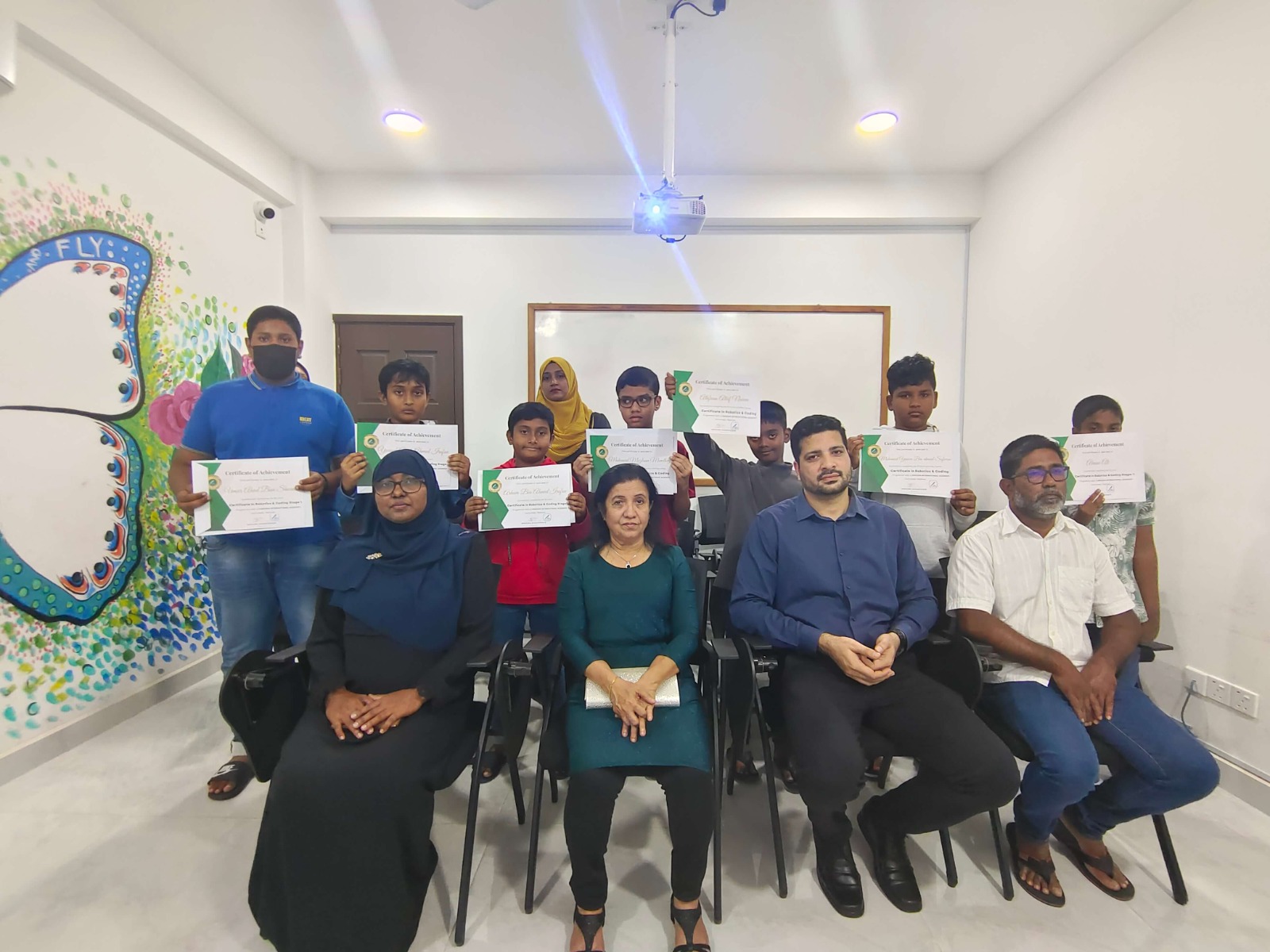 Robotics Course Certificate Ceremony