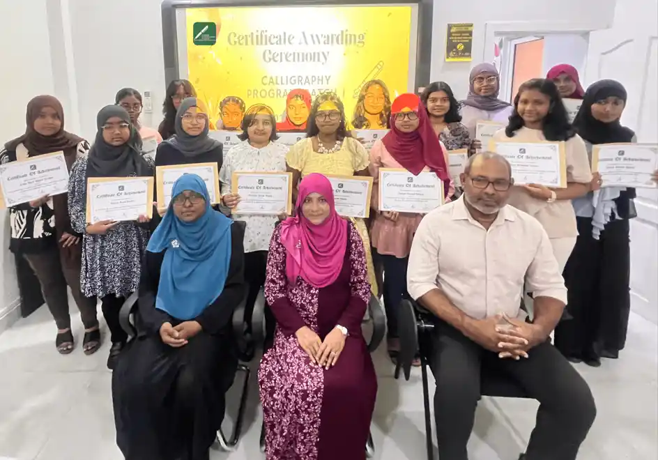 Calligraphy Certificate Ceremony 2024